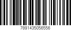 Código de barras (EAN, GTIN, SKU, ISBN): '7891435056556'