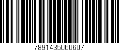Código de barras (EAN, GTIN, SKU, ISBN): '7891435060607'