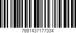 Código de barras (EAN, GTIN, SKU, ISBN): '7891437177334'