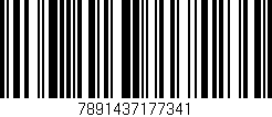 Código de barras (EAN, GTIN, SKU, ISBN): '7891437177341'