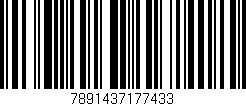 Código de barras (EAN, GTIN, SKU, ISBN): '7891437177433'