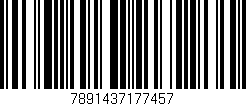 Código de barras (EAN, GTIN, SKU, ISBN): '7891437177457'