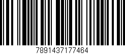 Código de barras (EAN, GTIN, SKU, ISBN): '7891437177464'