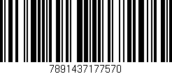 Código de barras (EAN, GTIN, SKU, ISBN): '7891437177570'