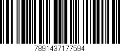 Código de barras (EAN, GTIN, SKU, ISBN): '7891437177594'