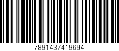 Código de barras (EAN, GTIN, SKU, ISBN): '7891437419694'
