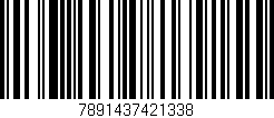 Código de barras (EAN, GTIN, SKU, ISBN): '7891437421338'