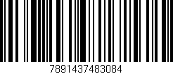 Código de barras (EAN, GTIN, SKU, ISBN): '7891437483084'