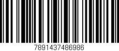 Código de barras (EAN, GTIN, SKU, ISBN): '7891437486986'