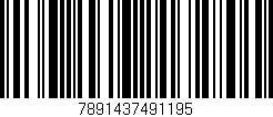 Código de barras (EAN, GTIN, SKU, ISBN): '7891437491195'