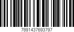 Código de barras (EAN, GTIN, SKU, ISBN): '7891437693797'