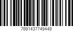 Código de barras (EAN, GTIN, SKU, ISBN): '7891437749449'