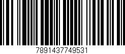 Código de barras (EAN, GTIN, SKU, ISBN): '7891437749531'