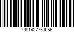 Código de barras (EAN, GTIN, SKU, ISBN): '7891437750056'