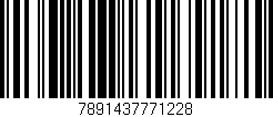 Código de barras (EAN, GTIN, SKU, ISBN): '7891437771228'