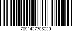 Código de barras (EAN, GTIN, SKU, ISBN): '7891437786338'