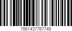 Código de barras (EAN, GTIN, SKU, ISBN): '7891437787748'
