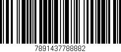 Código de barras (EAN, GTIN, SKU, ISBN): '7891437788882'