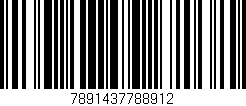 Código de barras (EAN, GTIN, SKU, ISBN): '7891437788912'