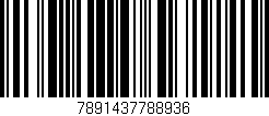 Código de barras (EAN, GTIN, SKU, ISBN): '7891437788936'