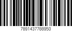Código de barras (EAN, GTIN, SKU, ISBN): '7891437788950'