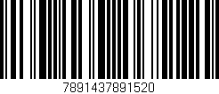 Código de barras (EAN, GTIN, SKU, ISBN): '7891437891520'