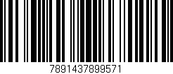Código de barras (EAN, GTIN, SKU, ISBN): '7891437899571'