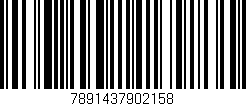 Código de barras (EAN, GTIN, SKU, ISBN): '7891437902158'