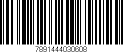 Código de barras (EAN, GTIN, SKU, ISBN): '7891444030608'