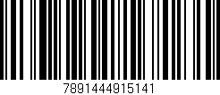 Código de barras (EAN, GTIN, SKU, ISBN): '7891444915141'