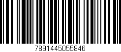 Código de barras (EAN, GTIN, SKU, ISBN): '7891445055846'