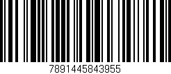 Código de barras (EAN, GTIN, SKU, ISBN): '7891445843955'