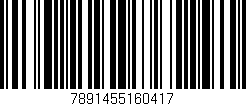 Código de barras (EAN, GTIN, SKU, ISBN): '7891455160417'