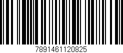 Código de barras (EAN, GTIN, SKU, ISBN): '7891461120825'
