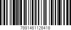 Código de barras (EAN, GTIN, SKU, ISBN): '7891461128418'