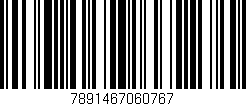 Código de barras (EAN, GTIN, SKU, ISBN): '7891467060767'