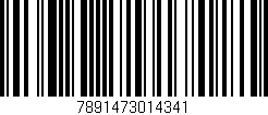 Código de barras (EAN, GTIN, SKU, ISBN): '7891473014341'