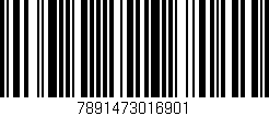 Código de barras (EAN, GTIN, SKU, ISBN): '7891473016901'