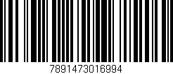 Código de barras (EAN, GTIN, SKU, ISBN): '7891473016994'
