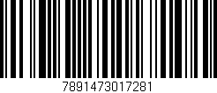 Código de barras (EAN, GTIN, SKU, ISBN): '7891473017281'