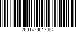 Código de barras (EAN, GTIN, SKU, ISBN): '7891473017984'