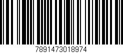 Código de barras (EAN, GTIN, SKU, ISBN): '7891473018974'