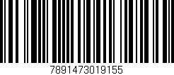 Código de barras (EAN, GTIN, SKU, ISBN): '7891473019155'