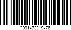 Código de barras (EAN, GTIN, SKU, ISBN): '7891473019476'