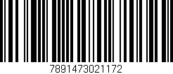 Código de barras (EAN, GTIN, SKU, ISBN): '7891473021172'