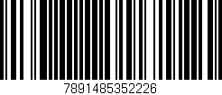 Código de barras (EAN, GTIN, SKU, ISBN): '7891485352226'