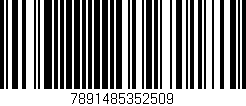 Código de barras (EAN, GTIN, SKU, ISBN): '7891485352509'