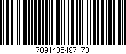 Código de barras (EAN, GTIN, SKU, ISBN): '7891485497170'