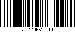 Código de barras (EAN, GTIN, SKU, ISBN): '7891485513313'