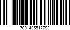 Código de barras (EAN, GTIN, SKU, ISBN): '7891485517793'